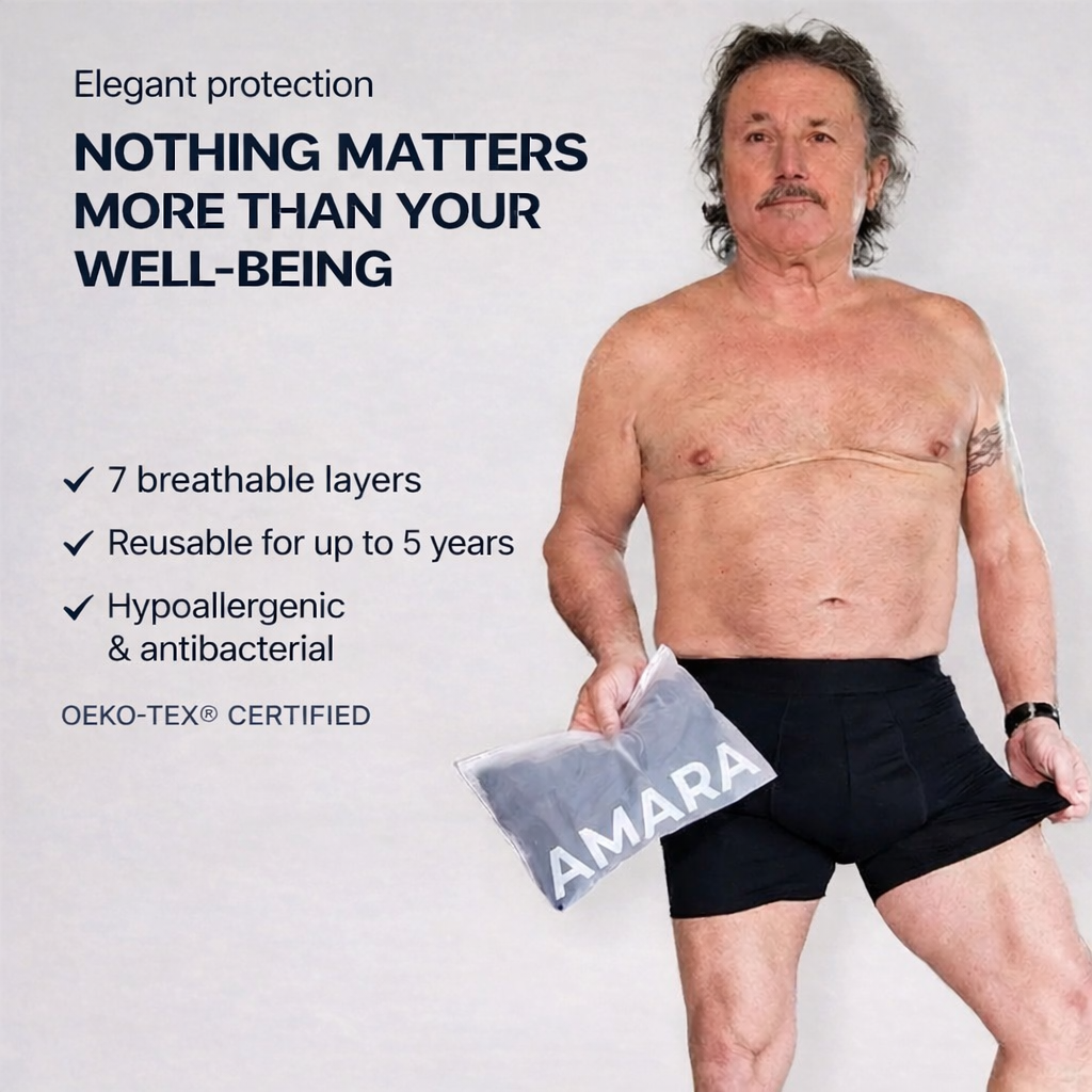 Ultra-Absorbent Incontinence Boxers
