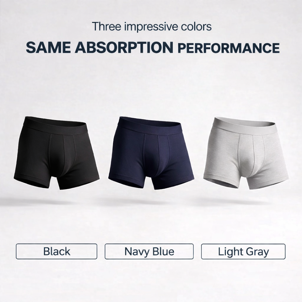 Ultra-Absorbent Incontinence Boxers